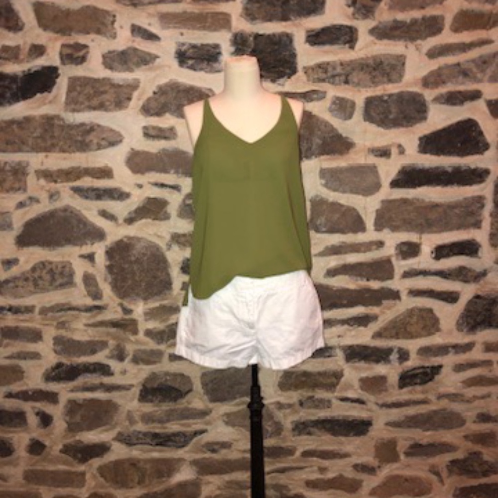 Army Green Tank Top